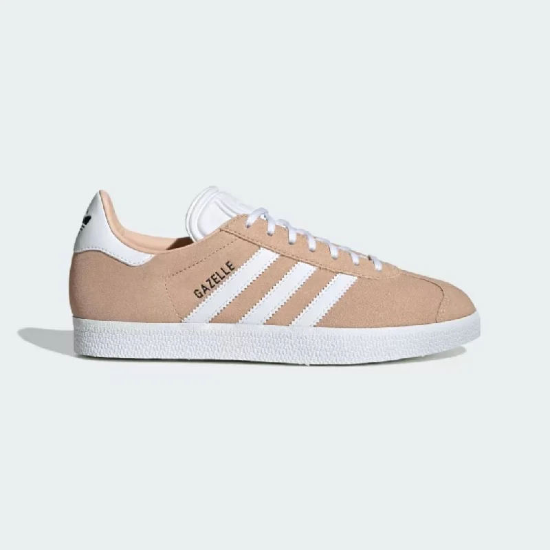 Gazelle Shoes (Halo Blush + Cloud White + Core Black)