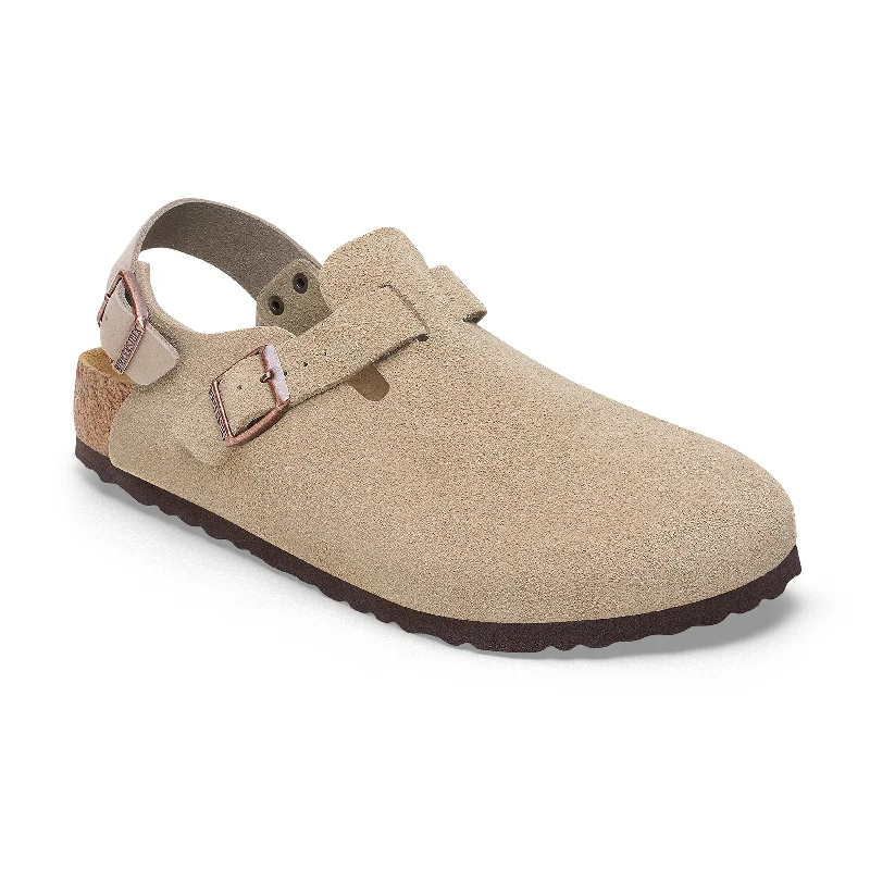 Tokio Suede Leather Taupe