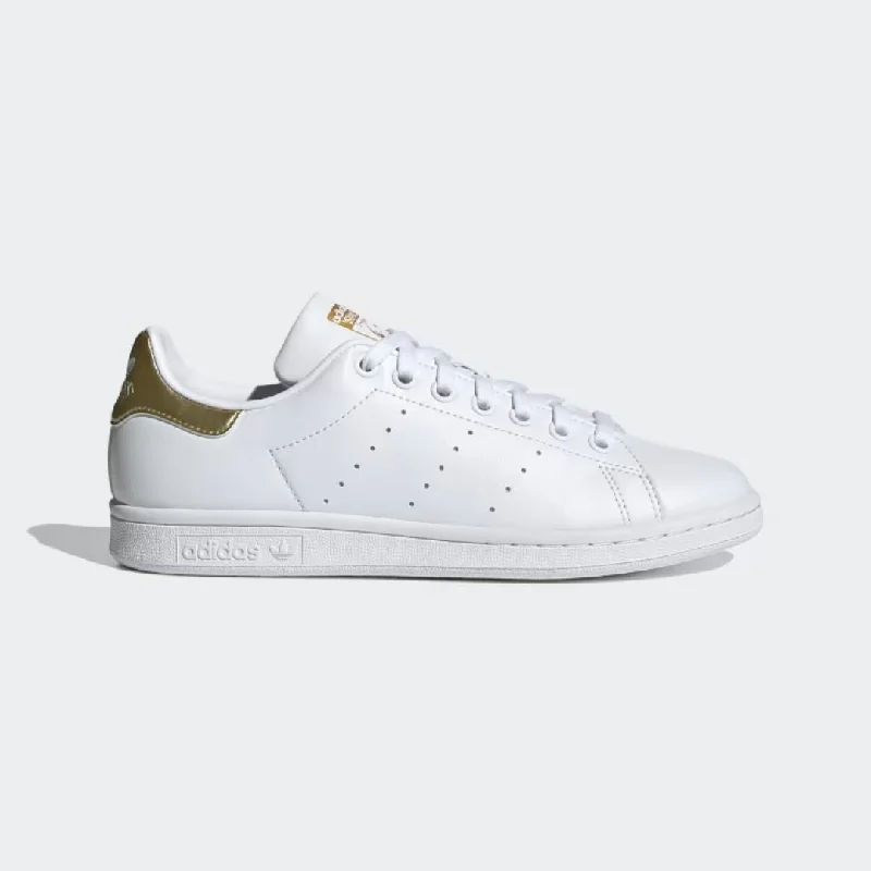 Women's Stan Smith (Cloud White + Cloud White + Gold Metallic)